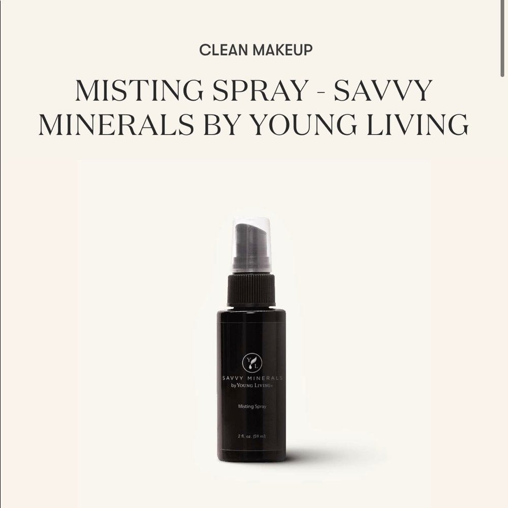 Young Living Mineral Setting Spray